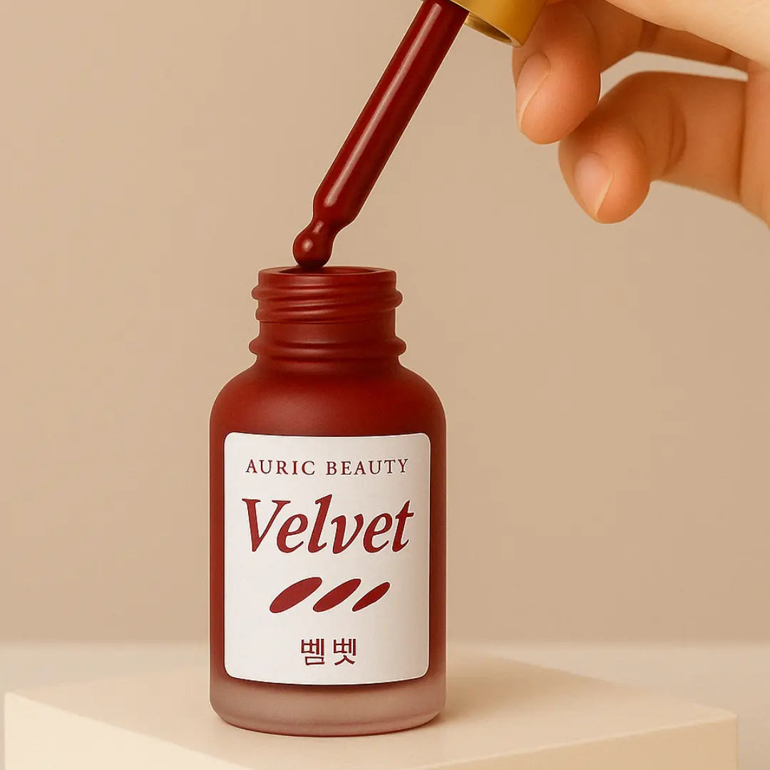 Auric Beauty Velvet Lip & Cheek Tint – Rich, Velvet Finish, Long-lasting Color
