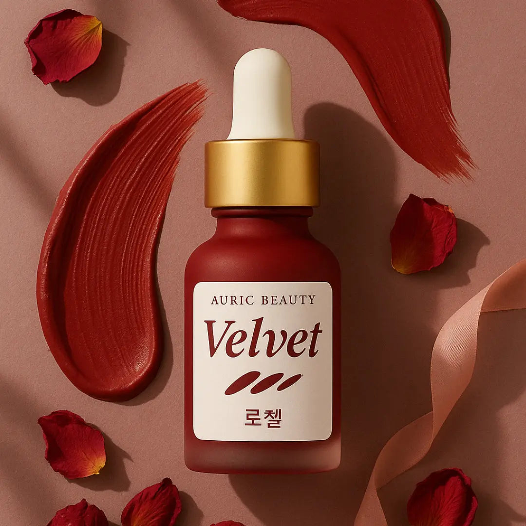 Auric Beauty Velvet Lip & Cheek Tint – Rich, Velvet Finish, Long-lasting Color