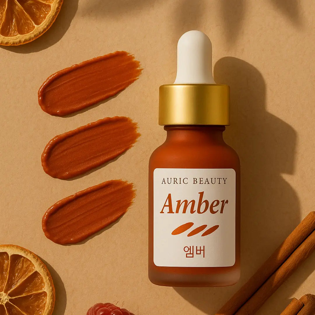 Auric Beauty Amber Lip & Cheek Tint – Warm, Radiant Finish, Long-lasting Color